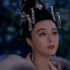 范冰冰 假发 头饰 耳环