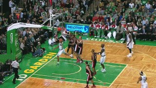 奥尼尔 NBA 篮球 凯尔特人 篮板 暴扣 肌肉男神 激烈对抗 劲爆体育