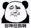 你神经病啊 熊猫人 苦笑 搞笑