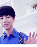 logo tfboys 王俊凯 帅哥 迷人 阳光