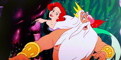 小美人鱼 迪斯尼动画 爱丽儿 可爱