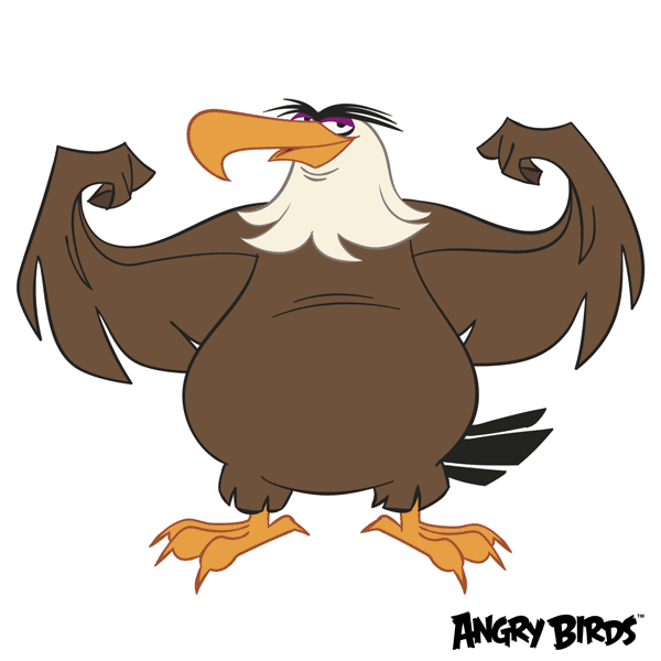 愤怒的小鸟 Angry Birds movie 猛男 肌肉 下垂 收腹 肥肉 腹肌 变胖