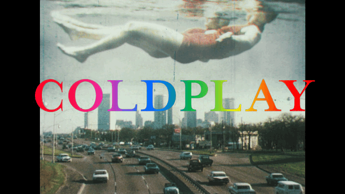 酷玩乐队 Coldplay 克里斯·马丁 艺术 超现实 游泳