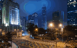 HONG&KONG&Time&Lapse 城市 夜晚 延时摄影 旅游 灯光 车流 香港