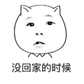 没回家的时候   斗图  想念  猫人