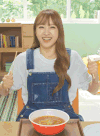 爱豆 大笑 HANI 开心 吃货