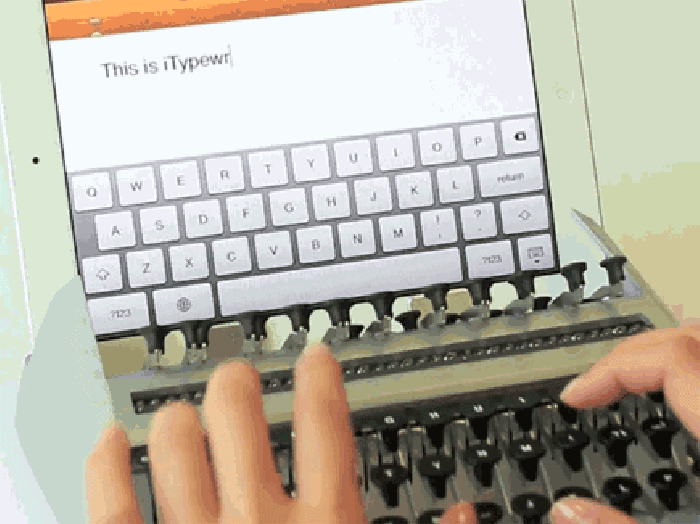 打字机 ipad 键盘 高科技