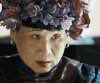 老太太 戴花 搞笑 滚