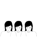 女人 张望 创意 动漫