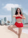 美女 气质 漂亮 瑜伽