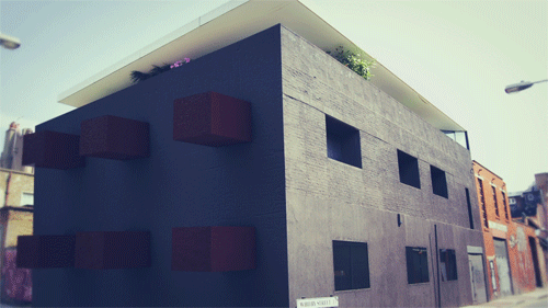 建筑 抽动 设计 艺术 循环  墙 architecture