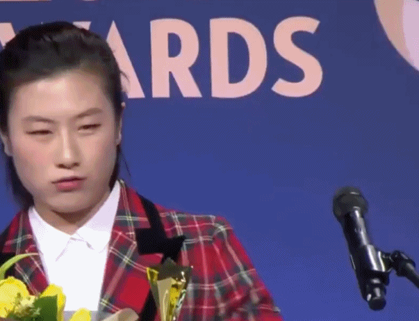 乒乓球 国乒 国际乒联 国际乒联年度颁奖礼 最佳女运动员 丁宁