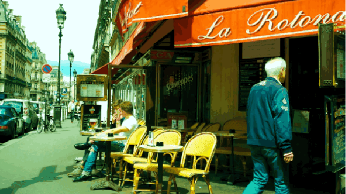 巴黎 街道 人物 风景
