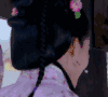 剧情 古装 唐豆豆 回头 惊讶 搞笑 李沁 极品新娘 电视剧 美女 表情包