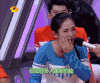 快乐大本营 杨幂 谢娜 委屈 拥抱