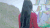 旋转 少女 清净 海边 长发飘飘 面无表情
