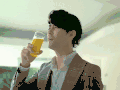 啤酒 喝酒 爽 舒服