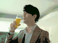 啤酒 喝酒 爽 舒服