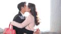 angelababy 女神 拥抱 爱情 情侣