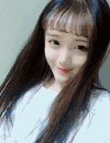美女 空气刘海 可爱 萌萌哒