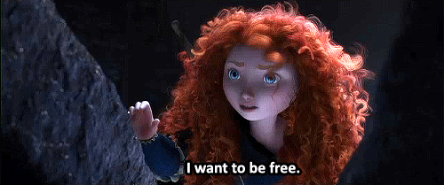 迪士尼 自由的 反应 反应 yourreactions 勇敢的 迪士尼公主 美利达 我想自由 是免费的