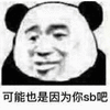 熊猫头 可能 因为 SB 搞怪 逗