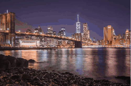 城市 延时摄影 摩登 桥梁 纪录片 纽约 美国 高楼