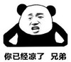 暴漫 文字表情包 你已经凉了兄弟 搞笑 逗 沙雕