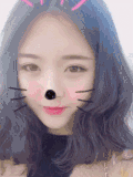 特效表情 可爱 美女 淑女