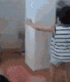 蜘蛛侠 小孩子 搞笑 爬墙