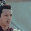 刘昊然 侧脸 假发 古装