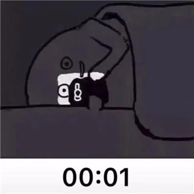 暴漫 跨年 零点 玩手机 搞怪 逗