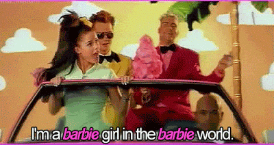芭比娃娃 90年代  兴奋 激动