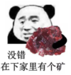 暴漫 文字表情包 没错在下家里有个矿 搞笑 逗 沙雕