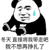 暴漫 熊猫头 冬天直接将我带走吧我不想再挣扎了 搞笑 魔性 逗