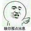 瞧你那点出息    闭嘴    就说你    傻瓜