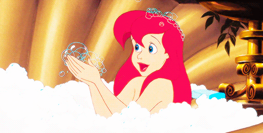 小美人鱼 迪斯尼动画 爱丽儿 性感 迷人 可爱 红头发
