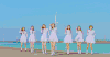 夏日 女团 活力 大海