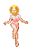 美女 比基尼 笑容 搞笑