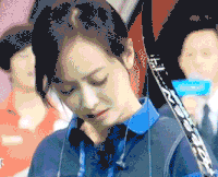 宋茜 美女射箭 甩头发