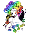 迷幻的 psychedelic 动漫 艺术