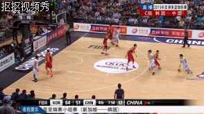 篮球 亚锦赛 中国 韩国 急停 跳投 激烈对抗 汗流浃背 英气逼人 劲爆体育
