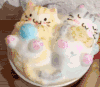 美食 咖啡 萌 下不了口