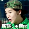 鹿晗 迷彩帽儿 张嘴 哎呦不错哦