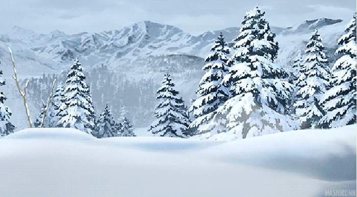德卡先生的信箱 雪山 大树 风景