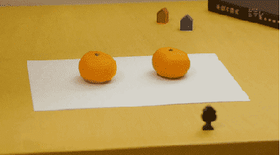 视错觉 视觉错觉 3D橘子 手绘3D 一张纸 眼见为虚