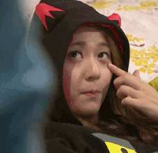郑秀晶 鬼脸 可爱 女神  逗比