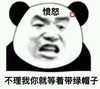 暴漫 熊猫头 不理我 你就等着带绿帽子 搞怪 逗