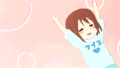 轻音少女 旋转 可爱 二次元
