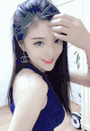 美女  撩头发  白皙  微笑  甜美